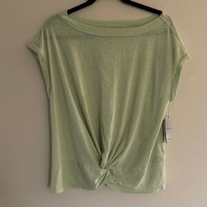 New Liverpool Light Green Short Sleeve Top